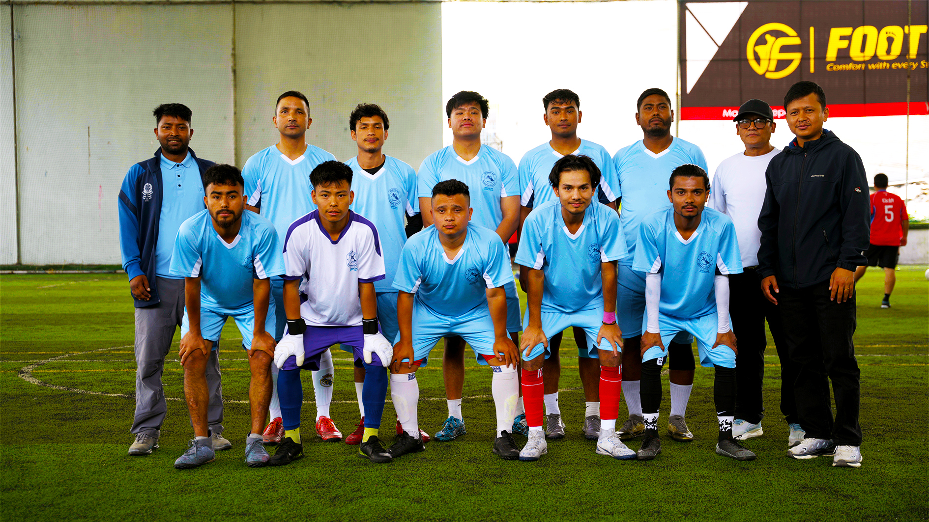 Hosanna Church Team Participating in Futsal tournament